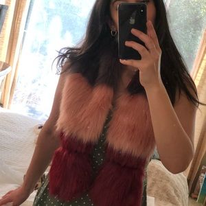 Faux Fur Pull Through Scarf